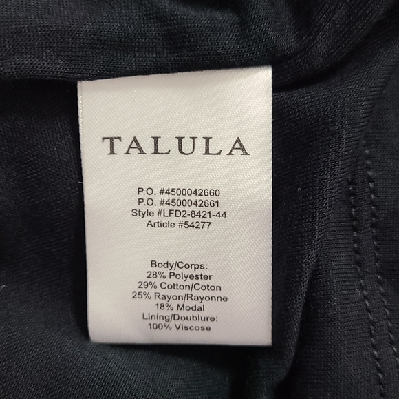 Aritzia Talula Barnum Black Lace Mini Dress Women's Size 6 - Picture 13 of 14